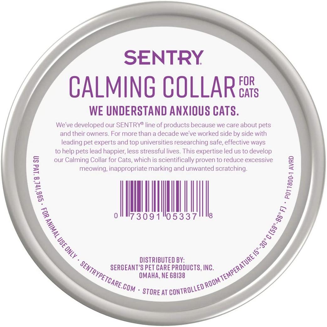Sentry Calming Collar Good Kitty заспокійливий нашийник з феромонами для котів 38 см (05337) Sentry Calming Collar Good Kitty заспокійливий нашийник з феромонами для котів 38 см (05337)